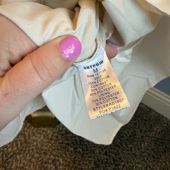 AUREUM Black and Cream Checkered Dress - Picture 3 of 8